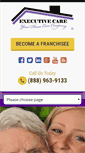 Mobile Screenshot of executivehomecare.com